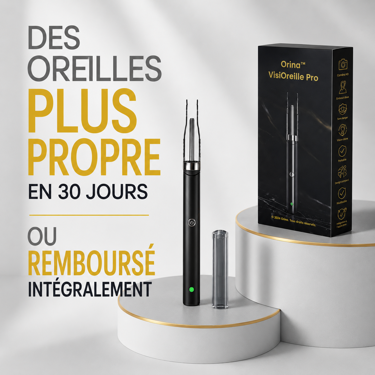 Orina VisiOreille : Technologie approuvée par la médecine
