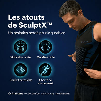 Les atouts du débardeur gainant SculptX™
